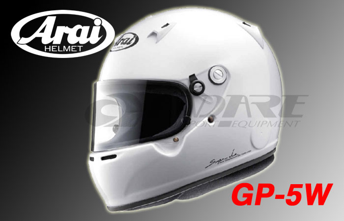 カラーホワイト白アライ Arai GP-5W 4輪ヘルメット