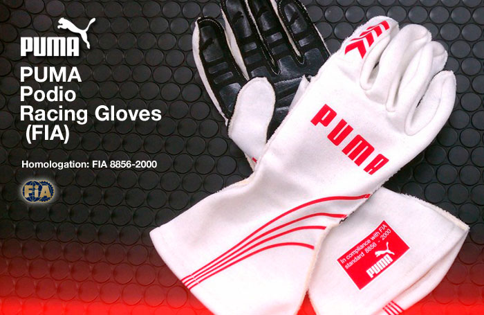 v[}(PUMA)@[VOO[u@|fBI(Podio Racing Gloves (FIA))